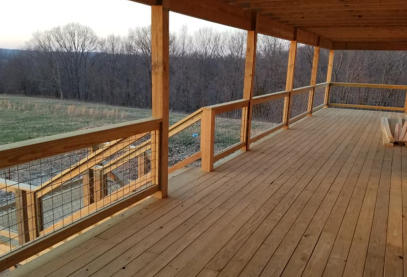 This an example of one of the custom decks we have built in Jane MO
