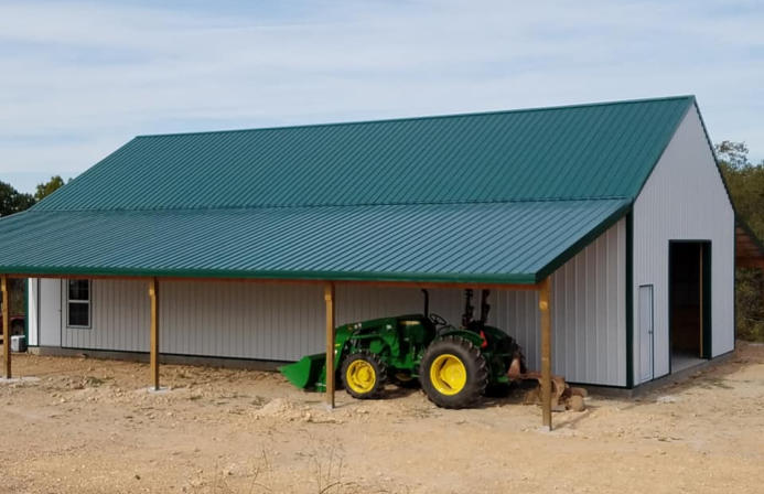 This is a picture of a new home being constructed by Slinkard Enterprise in